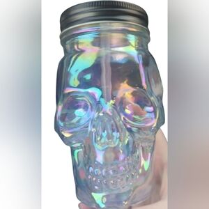 Skull glass sipper